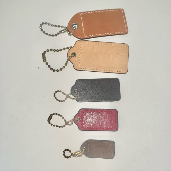 Coach hang tag fob charm lot #7 - Picture 2 of 2